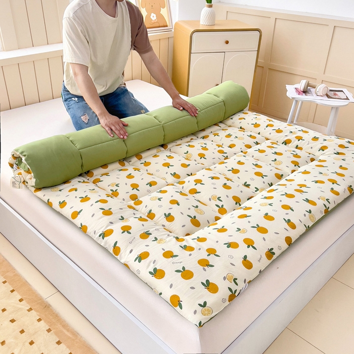 91家纺网 家纺一手货源 找家纺 （总）鑫棉坊2025新款水洗棉印花棉花床垫床褥榻榻米铺底