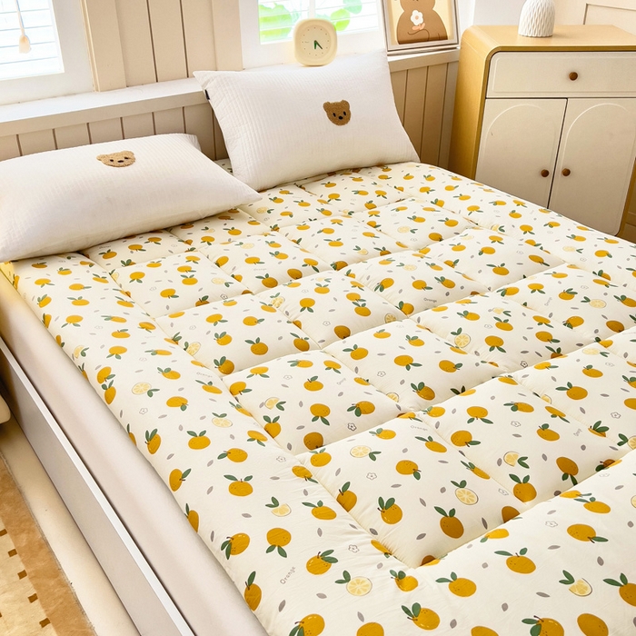 91家纺网 家纺一手货源 找家纺 （总）鑫棉坊2025新款水洗棉印花棉花床垫床褥榻榻米铺底