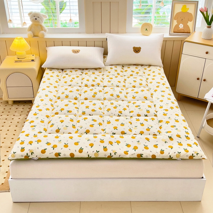 91家纺网 家纺一手货源 找家纺 （总）鑫棉坊2025新款水洗棉印花棉花床垫床褥榻榻米铺底