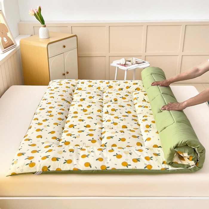 91家纺网 家纺一手货源 找家纺 （总）鑫棉坊2025新款水洗棉印花棉花床垫床褥榻榻米铺底