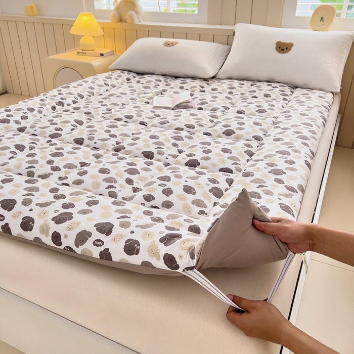 鑫棉坊2025新款水洗棉印花棉花床垫床褥榻榻米铺底 洋洋小狗