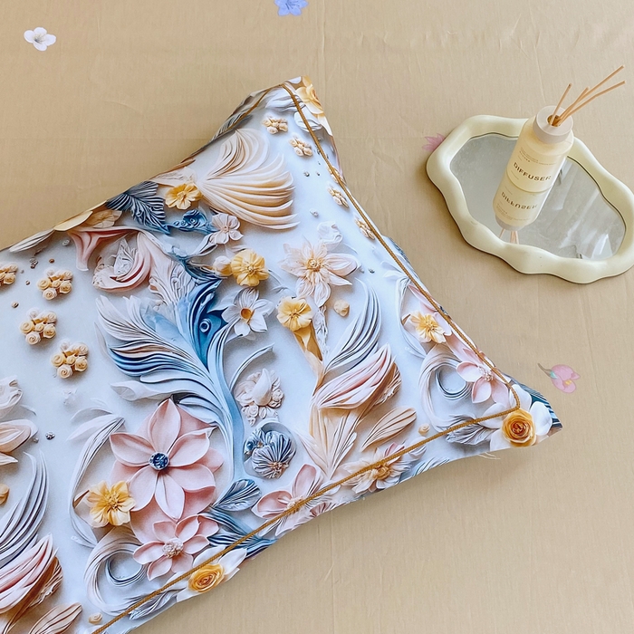 91家纺网 家纺一手货源 找家纺 （总）星期三家纺 2025年7月新款铂金全棉纯棉13372四件套