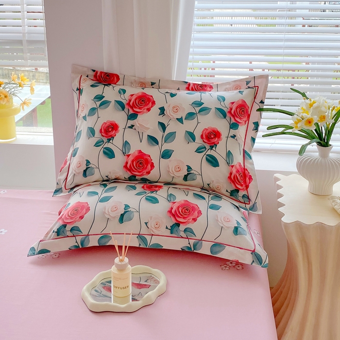 91家纺网 家纺一手货源 找家纺 星期三家纺 2025年7月新款铂金全棉纯棉13372四件套 莱茵庄园