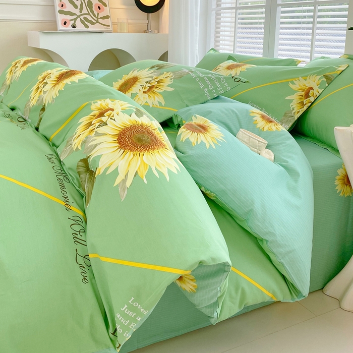 91家纺网 家纺一手货源 找家纺 （总）星期三家纺 2025年7月新款铂金全棉纯棉13372四件套