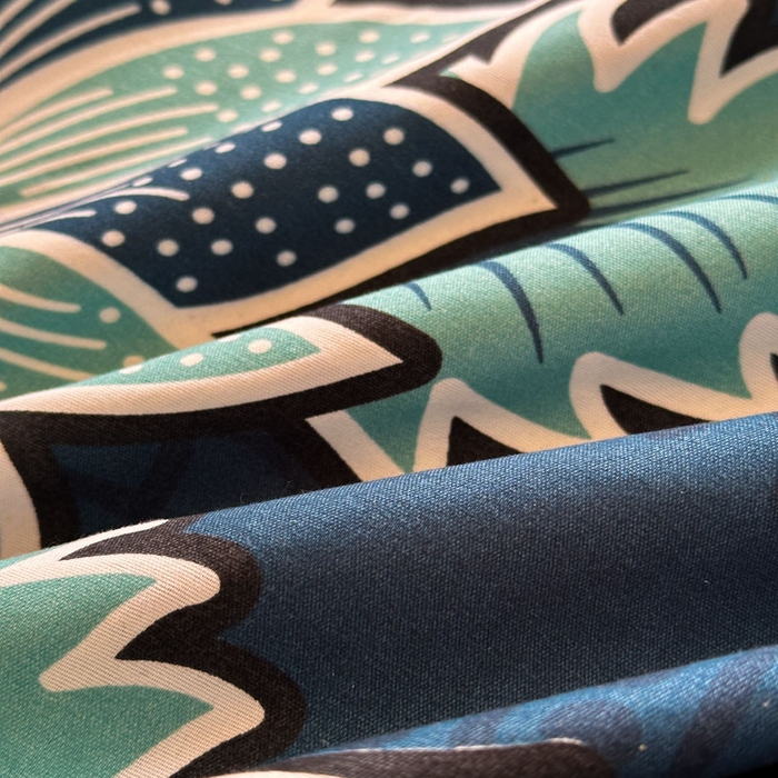 91家纺网 家纺一手货源 找家纺 雨田家纺 2025新款亲肤印花床裙三件套系列 优雅绽放