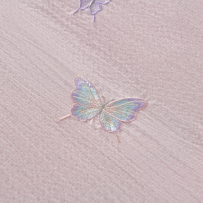 91家纺网 家纺一手货源 找家纺 （总）星窝2025新款蝴蝶重工立体绣花水洗棉四件套-蝶舞飞扬系列