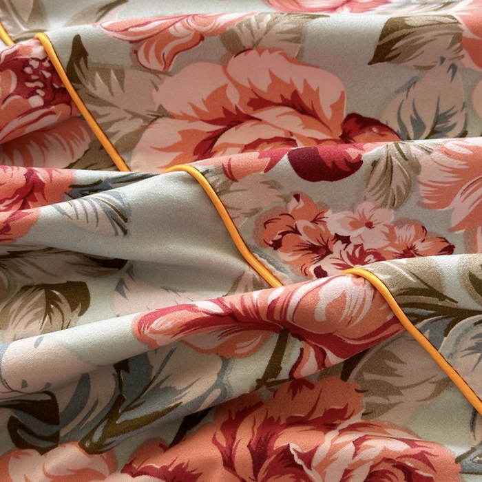 91家纺网 家纺一手货源 找家纺 （总）雨田家纺 2025新款亲肤棉印花床裙四件套-系列一