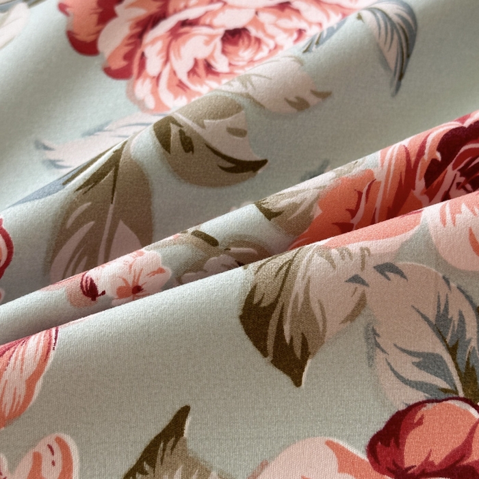 91家纺网 家纺一手货源 找家纺 雨田家纺 2025新款亲肤棉印花床裙四件套-系列一 繁花