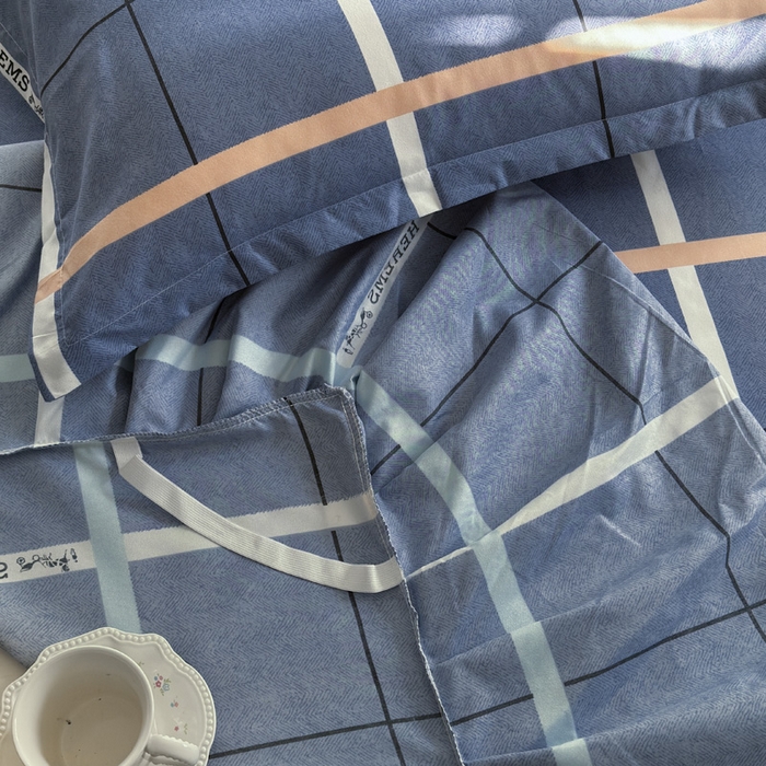 91家纺网 家纺一手货源 找家纺 雨田家纺 2025新款亲肤棉印花床裙四件套-系列一 青春