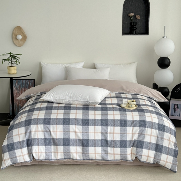 91家纺网 家纺一手货源 找家纺 （总）艾迪尚家纺 2025新款生态全棉纯棉磨毛印花单品系列-单被套被套单件