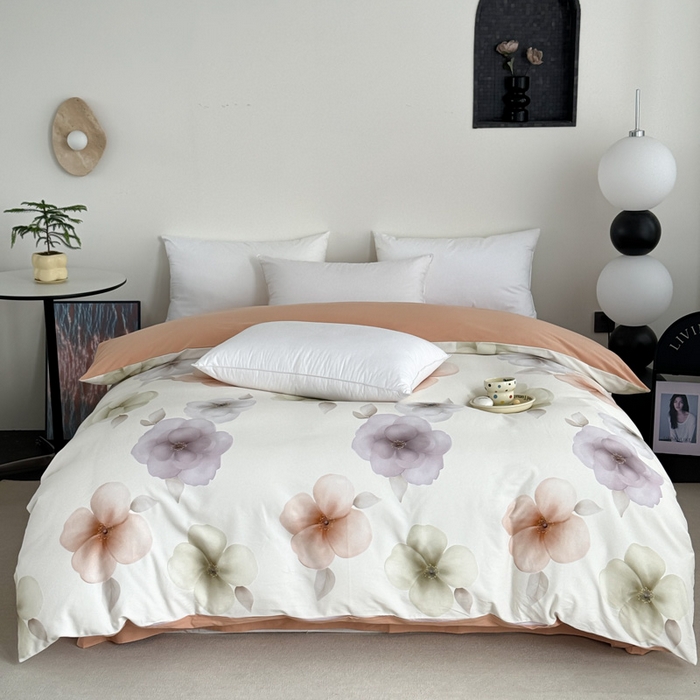 91家纺网 家纺一手货源 找家纺 （总）艾迪尚家纺 2025新款生态全棉纯棉磨毛印花单品系列-单被套被套单件