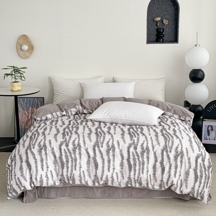 91家纺网 家纺一手货源 找家纺 （总）艾迪尚家纺 2025新款生态全棉纯棉磨毛印花单品系列-单被套被套单件