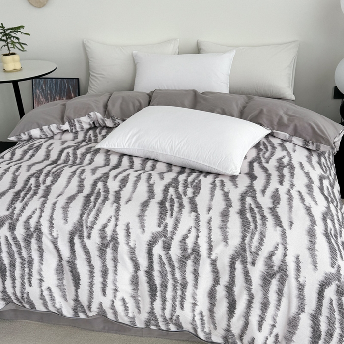 91家纺网 家纺一手货源 找家纺 艾迪尚家纺 2025新款生态全棉纯棉磨毛印花单品系列-单被套被套单件 洛可可-米