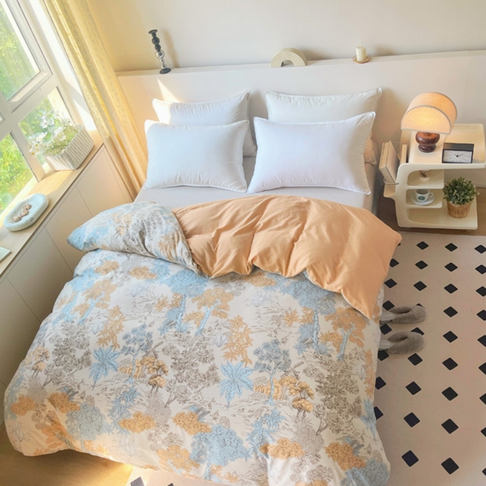 91家纺网 家纺一手货源 找家纺 艾迪尚家纺 2025新款生态全棉纯棉磨毛印花单品系列-单被套被套单件 玛德里