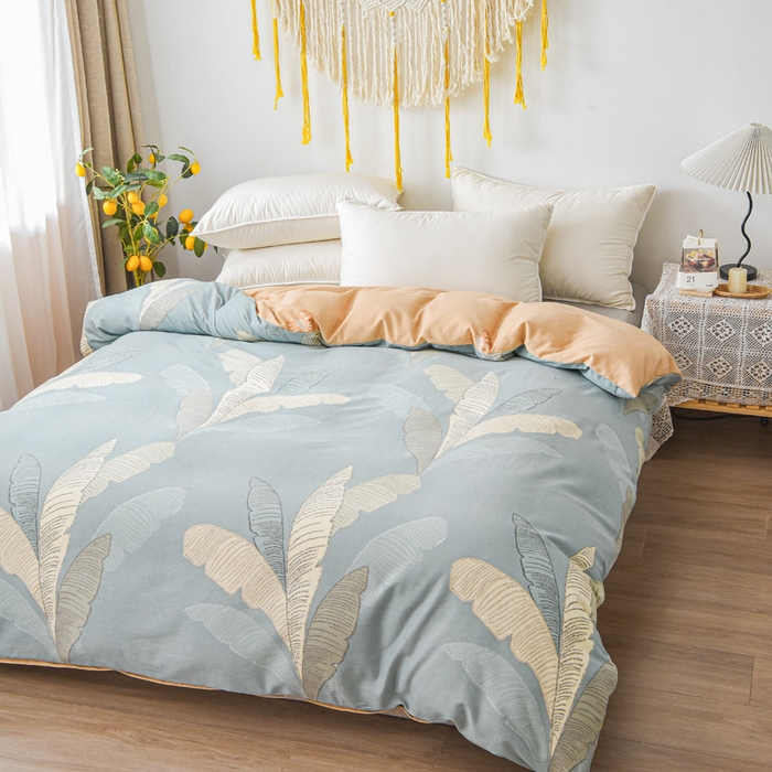 91家纺网 家纺一手货源 找家纺 艾迪尚家纺 2025新款生态全棉纯棉磨毛印花单品系列-单被套被套单件 玉树