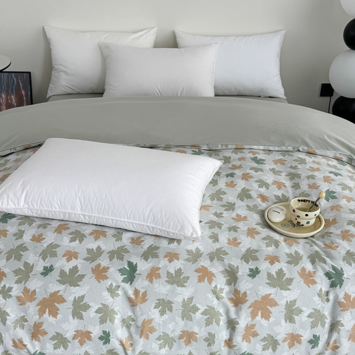 91家纺网 家纺一手货源 找家纺 艾迪尚家纺 2025新款生态全棉纯棉磨毛印花单品系列-单被套被套单件 照影-绿