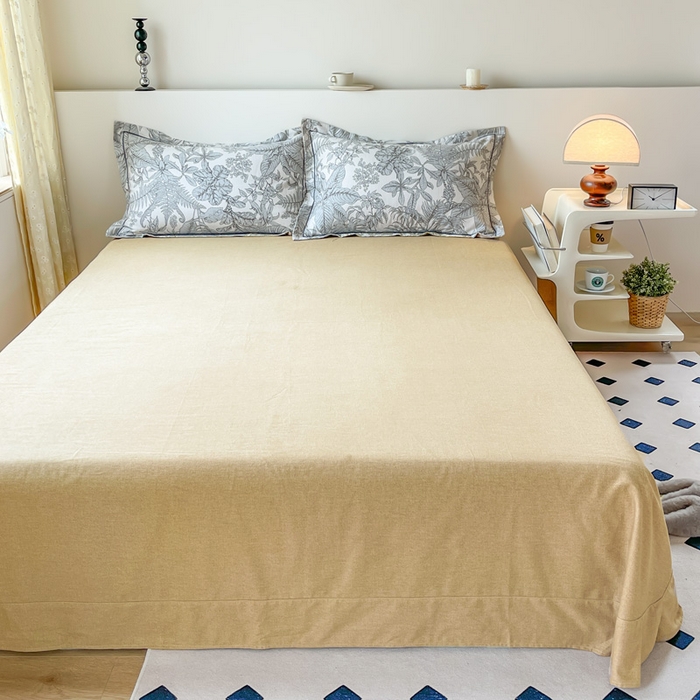 91家纺网 家纺一手货源 找家纺 艾迪尚家纺 2025新款生态全棉纯棉磨毛印花单品系列-单床单床单单件 热带雨林