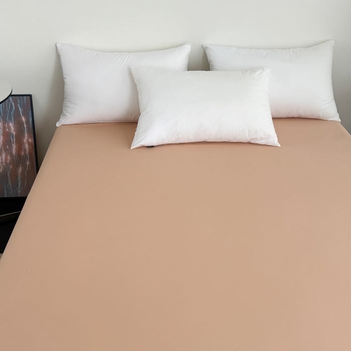 91家纺网 家纺一手货源 找家纺 艾迪尚家纺 2025新款生态全棉纯棉磨毛印花单品系列-单床单床单单件 如意-桔