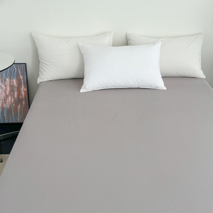 91家纺网 家纺一手货源 找家纺 艾迪尚家纺 2025新款生态全棉纯棉磨毛印花单品系列-单床单床单单件 时光-灰