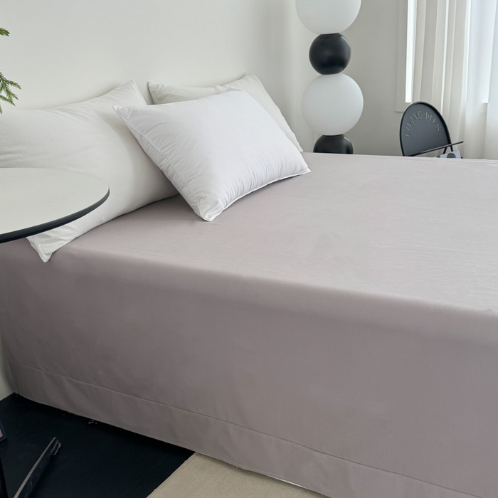 91家纺网 家纺一手货源 找家纺 艾迪尚家纺 2025新款生态全棉纯棉磨毛印花单品系列-单床单床单单件 时光-灰