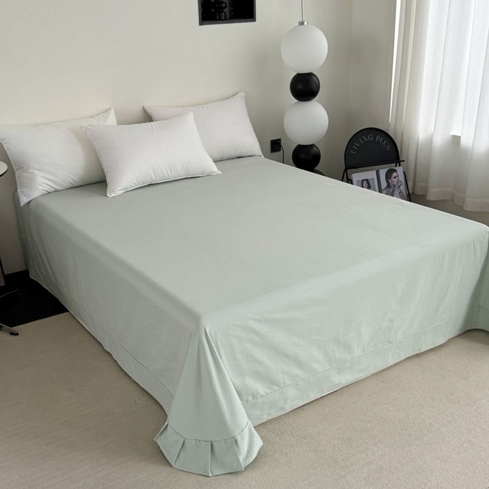 艾迪尚家纺 2025新款生态全棉纯棉磨毛印花单品系列-单床单床单单件 小甜甜-黄