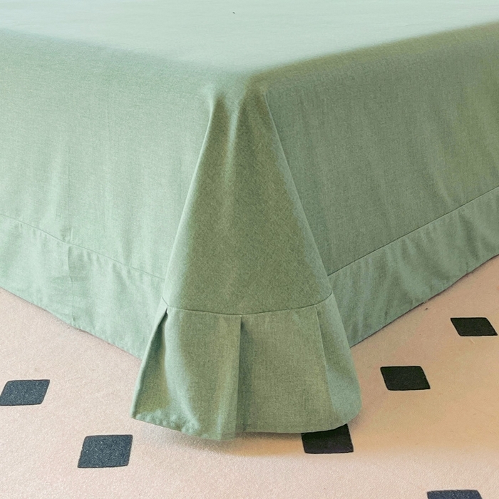 91家纺网 家纺一手货源 找家纺 艾迪尚家纺 2025新款生态全棉纯棉磨毛印花单品系列-单床单床单单件 心动时刻