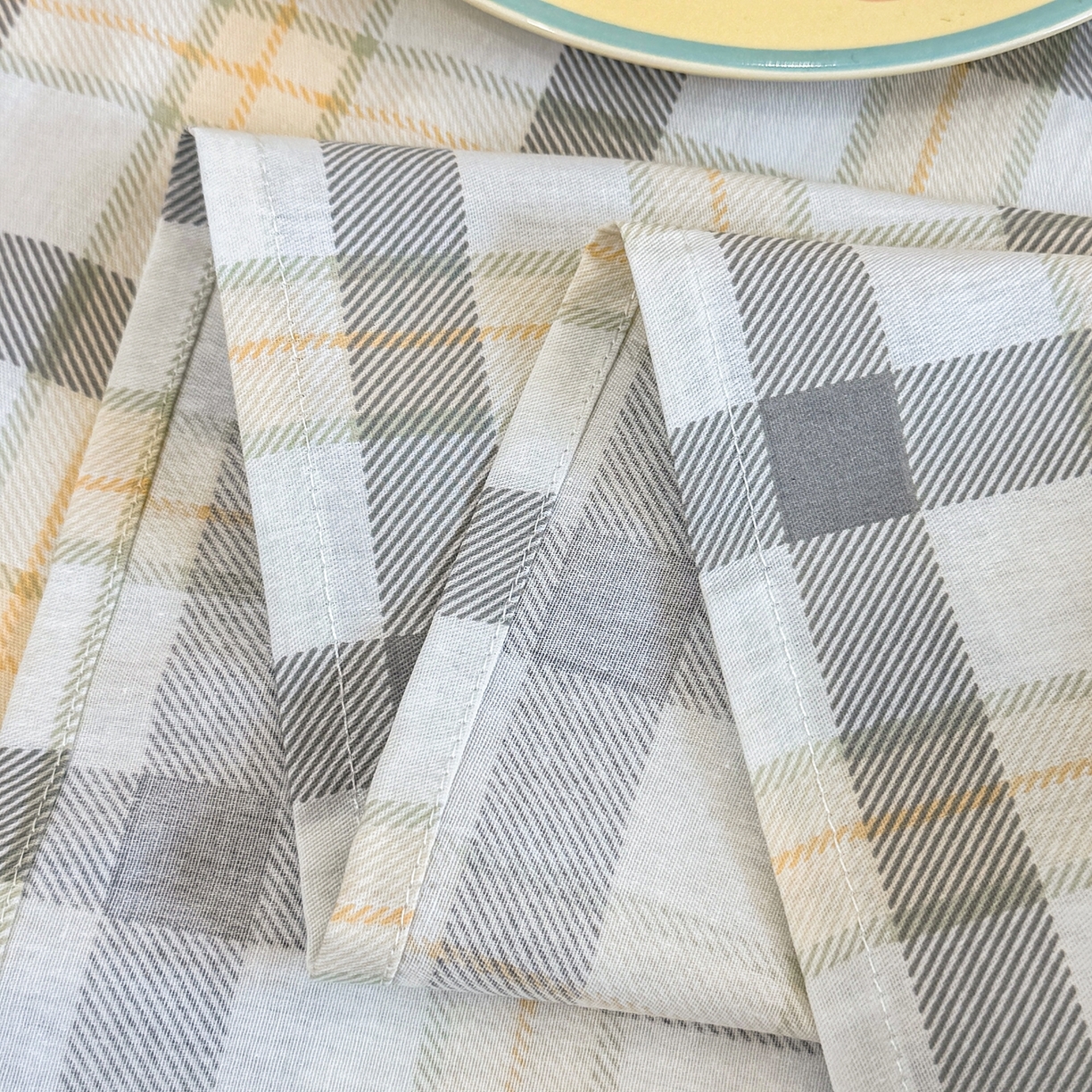 91家纺网 家纺一手货源 找家纺 壹贝家纺 2025新款小清新全棉纯棉印花系列-单床单 竹林物语