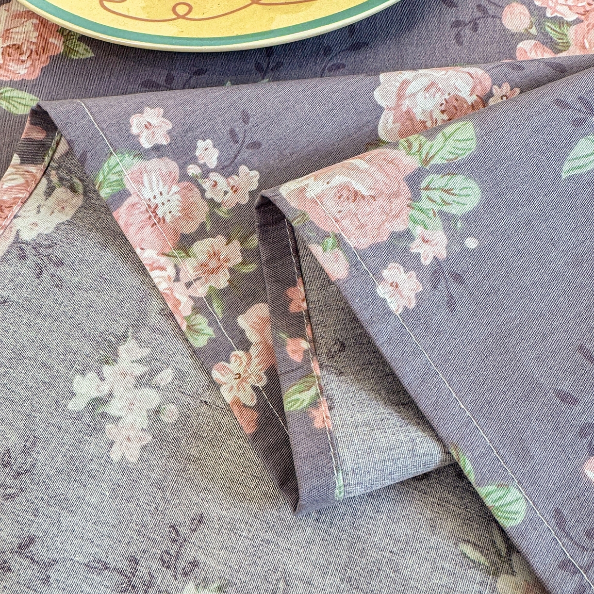 91家纺网 家纺一手货源 找家纺 壹贝家纺 2025新款小清新全棉纯棉印花系列-单床单 繁花