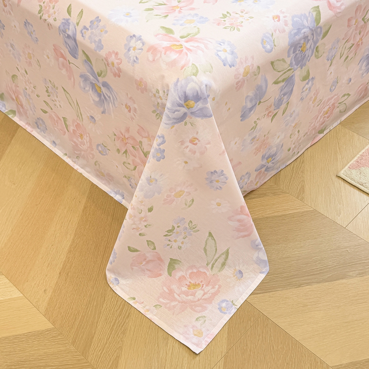 91家纺网 家纺一手货源 找家纺 壹贝家纺 2025新款小清新全棉纯棉印花系列-单床单(喷气工艺)(高品质)(花型持续更新)(接受各种预定尺寸) 浣溪沙