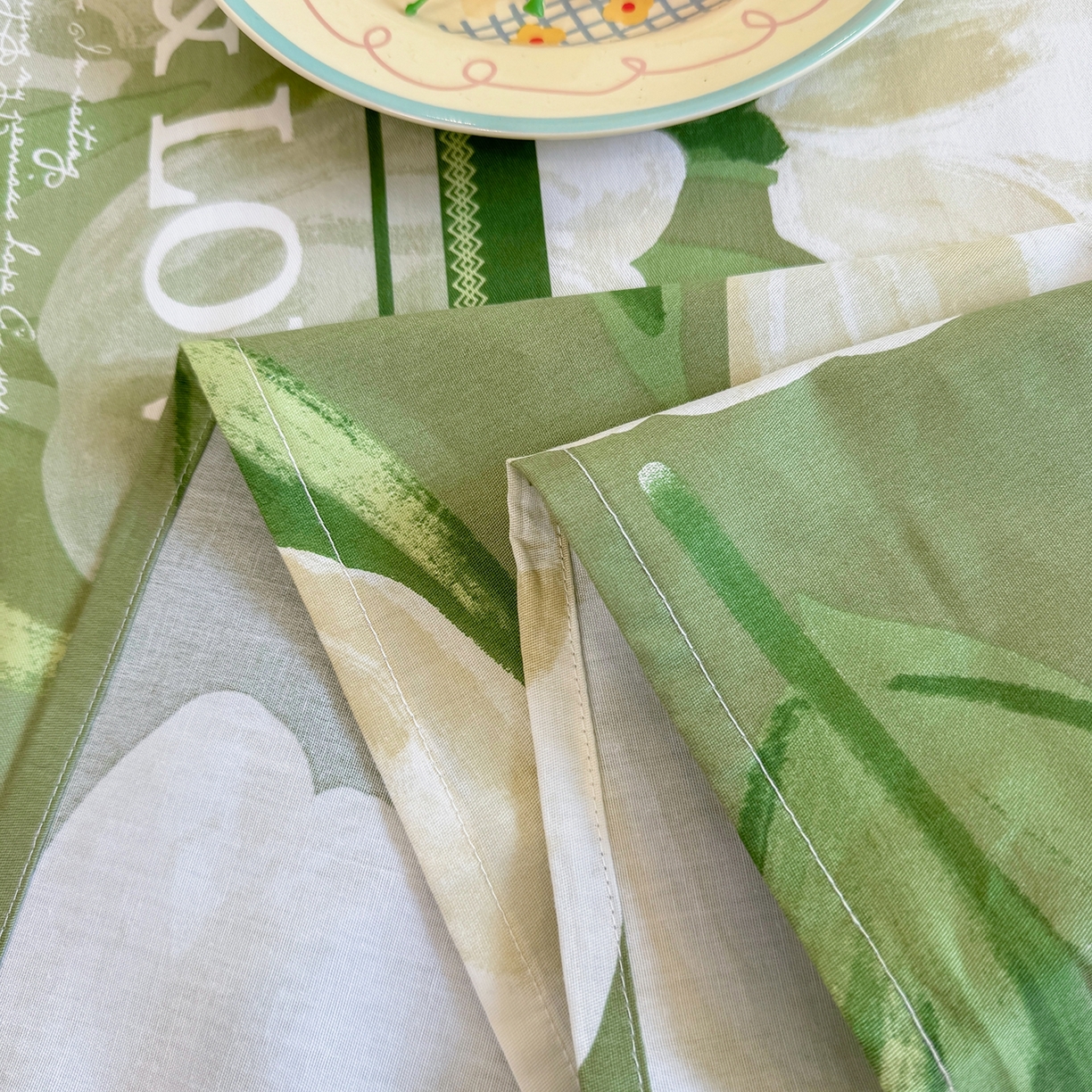 91家纺网 家纺一手货源 找家纺 壹贝家纺 2025新款小清新全棉纯棉印花系列-单床单(喷气工艺)(高品质)(花型持续更新)(接受各种预定尺寸) 铃兰物语