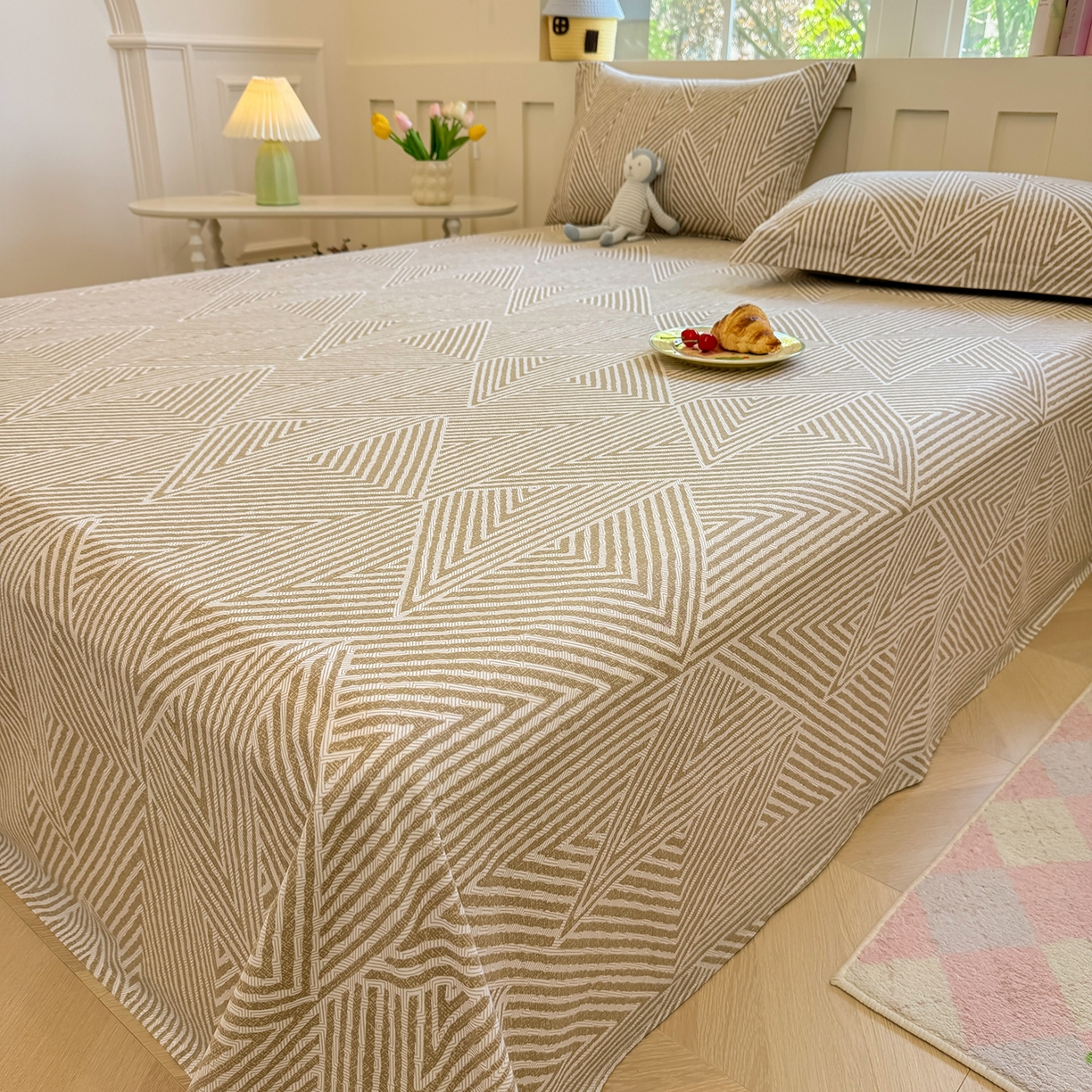 91家纺网 家纺一手货源 找家纺 壹贝家纺 2025新款小清新全棉纯棉印花系列-单床单(喷气工艺)(高品质)(花型持续更新)(接受各种预定尺寸) 卢卡斯