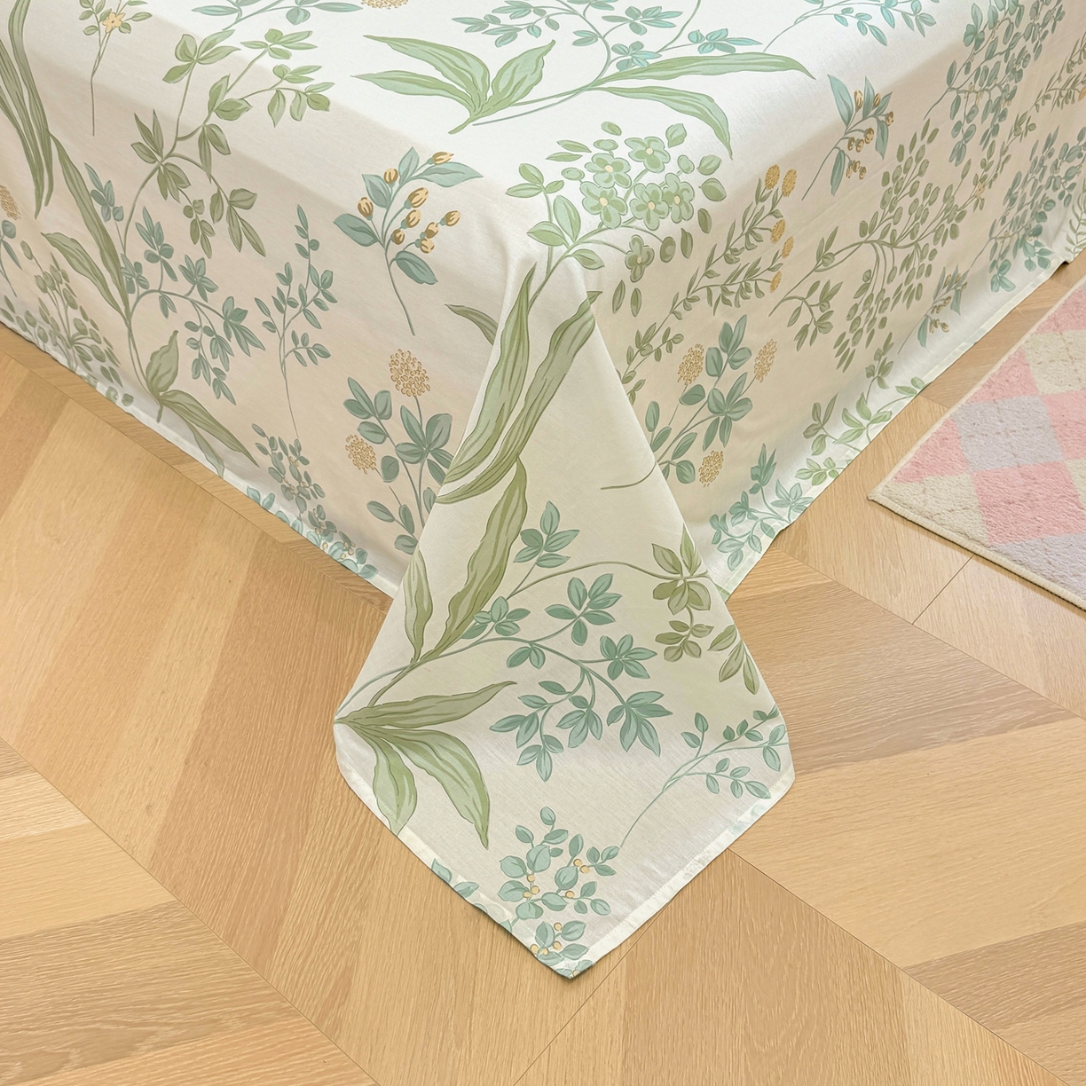 91家纺网 家纺一手货源 找家纺 壹贝家纺 2025新款小清新全棉纯棉印花系列-单床单(喷气工艺)(高品质)(花型持续更新)(接受各种预定尺寸) 绿野仙踪