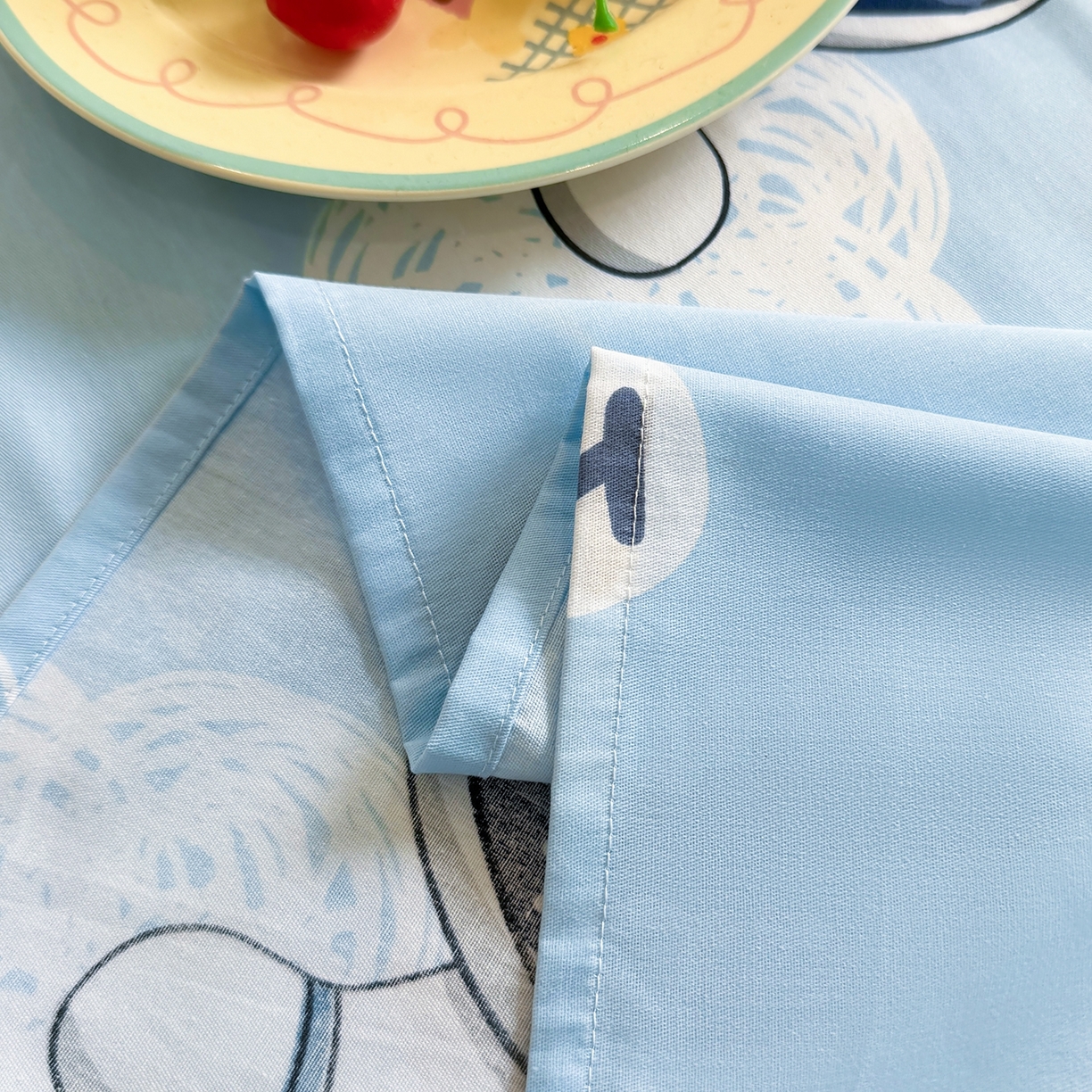 91家纺网 家纺一手货源 找家纺 壹贝家纺 2025新款小清新全棉纯棉印花系列-单床单 太空奇遇