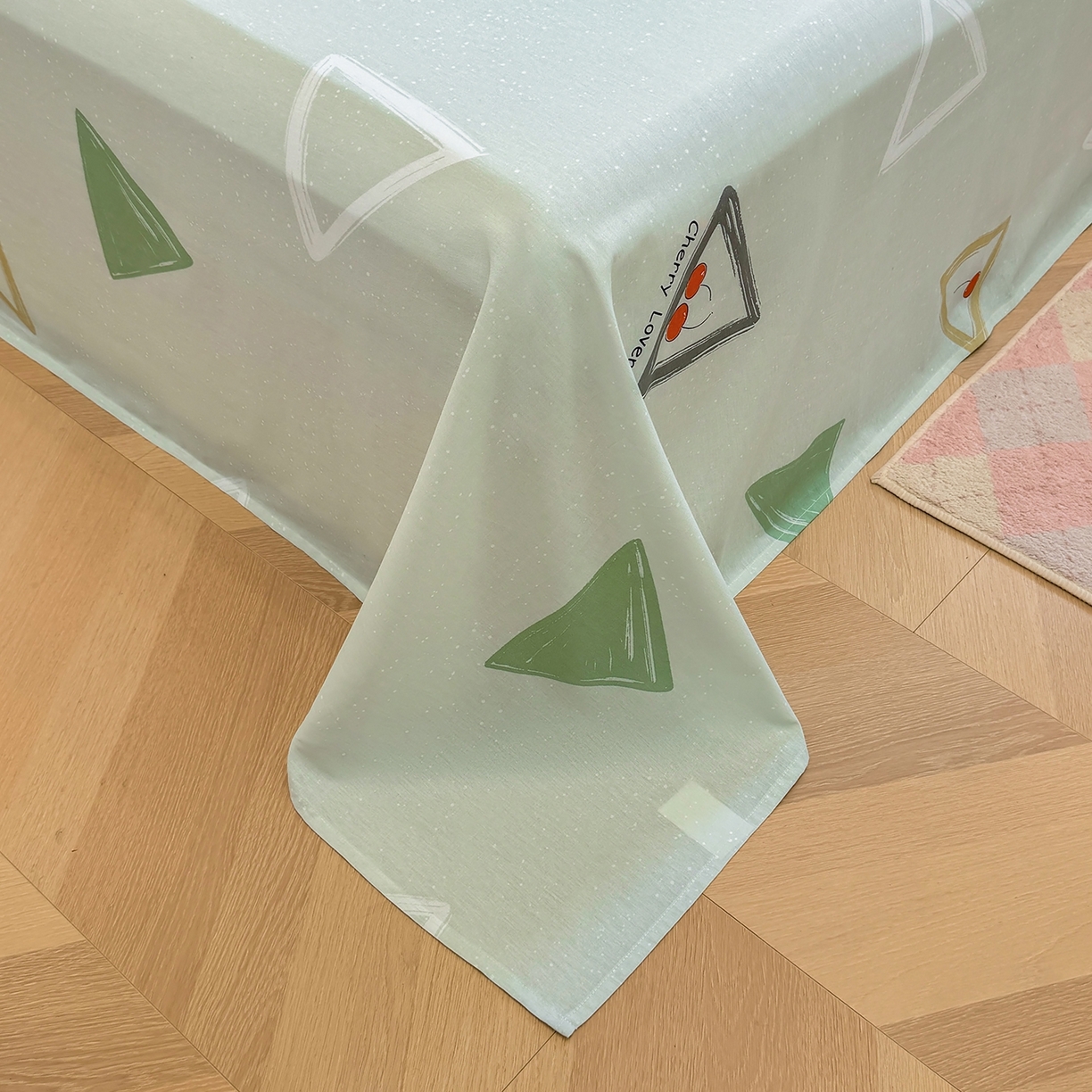 91家纺网 家纺一手货源 找家纺 壹贝家纺 2025新款小清新全棉纯棉印花系列-单床单(喷气工艺)(高品质)(花型持续更新)(接受各种预定尺寸) 小可布丁