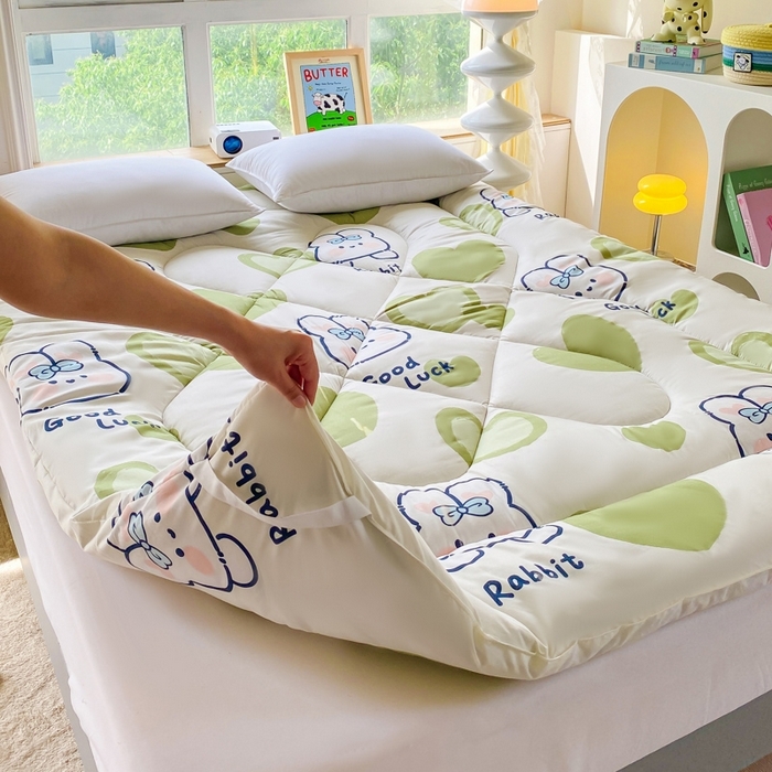 91家纺网 家纺一手货源 找家纺 （总）缦卡琳家纺 2025新款活性生态棉纤维床垫