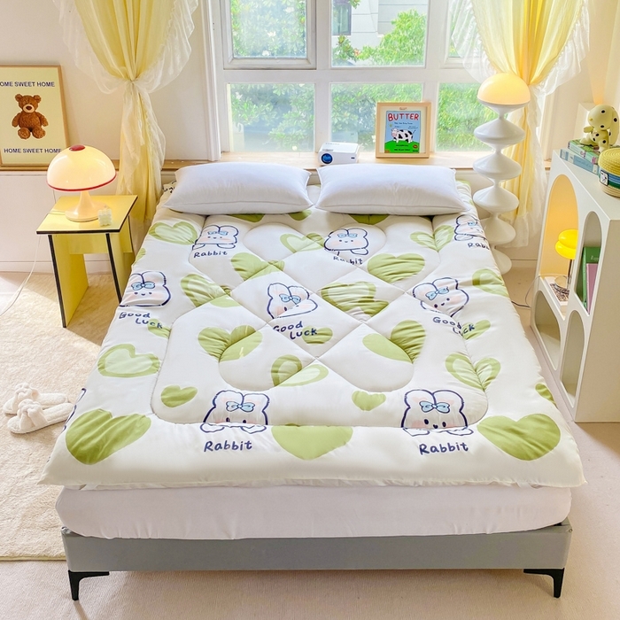 91家纺网 家纺一手货源 找家纺 （总）缦卡琳家纺 2025新款活性生态棉纤维床垫