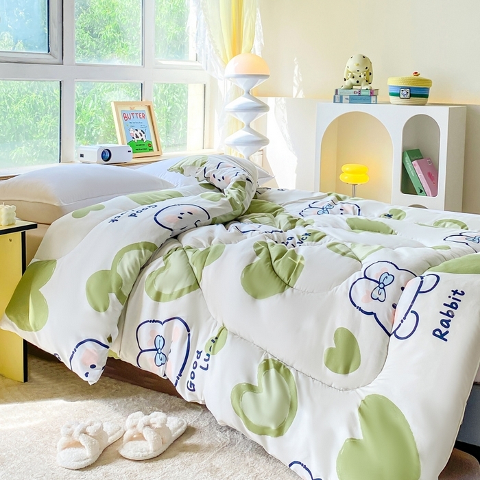 91家纺网 家纺一手货源 找家纺 （总）缦卡琳家纺 2025新款活性生态棉纤维床垫