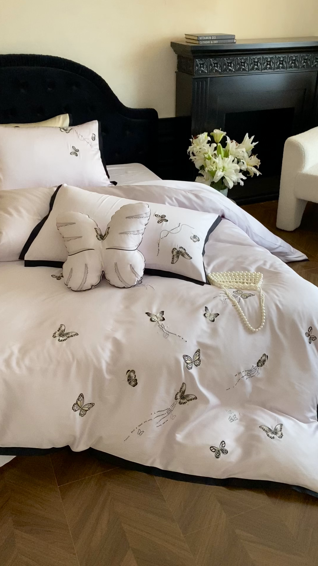 91家纺网 家纺一手货源 找家纺 佳汐蓝家纺 2025春夏新款天丝棉刺绣四件套-蕾丝幻影 蕾丝幻影·紫