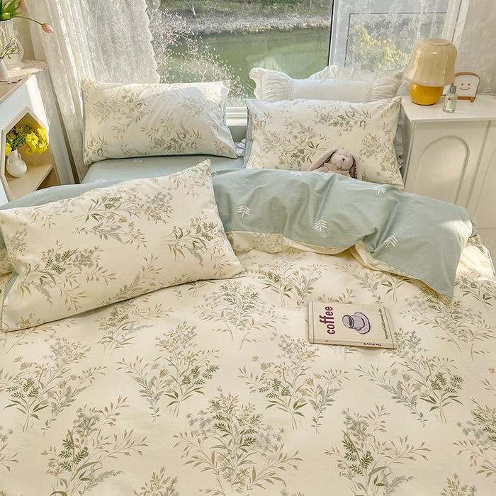 91家纺网 家纺一手货源 找家纺 （总）瑞莱 2023新款13372全棉印花单被套