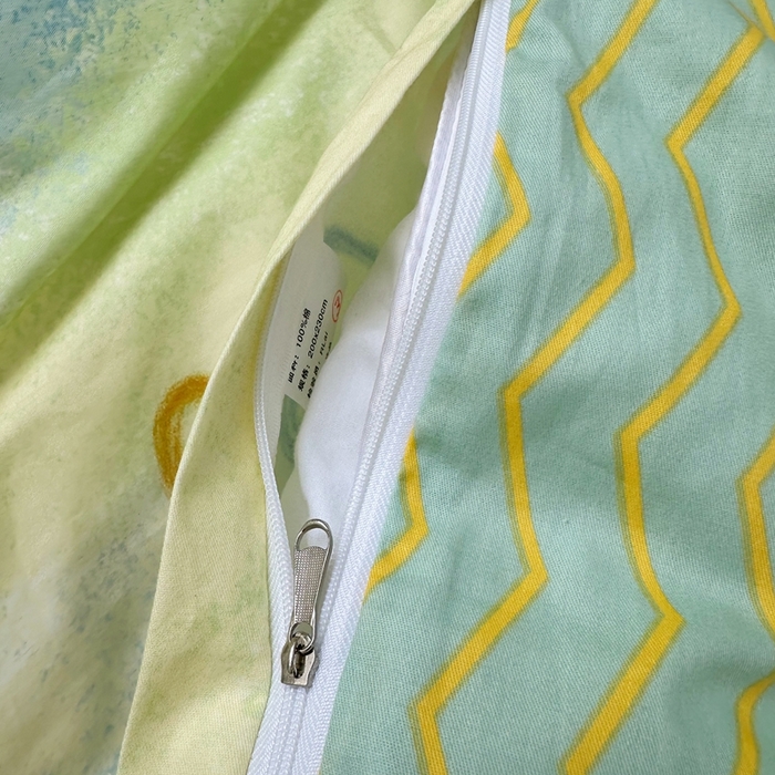 91家纺网 家纺一手货源 找家纺 瑞莱 2023新款13372全棉印花单被套 蜡笔画