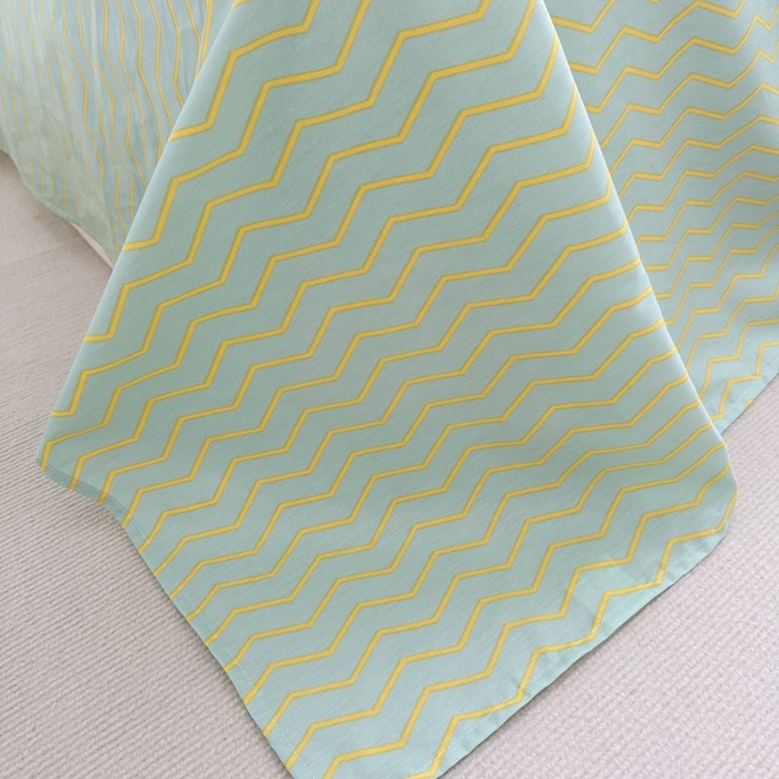 91家纺网 家纺一手货源 找家纺 瑞莱 2023新款13372全棉印花单被套 蜡笔画