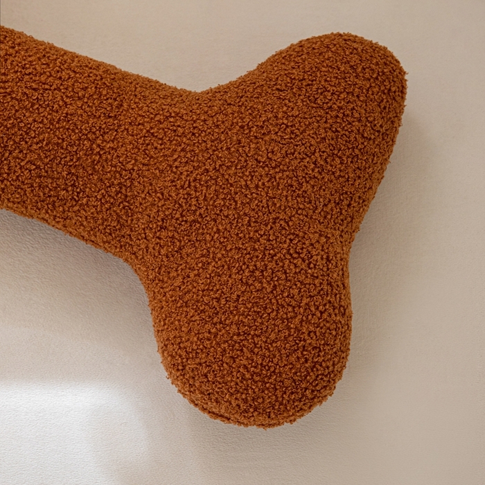 91家纺网 家纺一手货源 找家纺 （总）沐沐家纺 2026新款亲肤舒适泰迪绒骨头抱枕