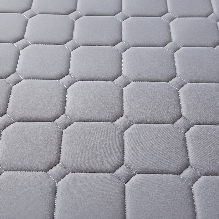 91家纺网 家纺一手货源 找家纺 暖季家纺 2025新款磨毛印花亲肤学生床垫 高级灰