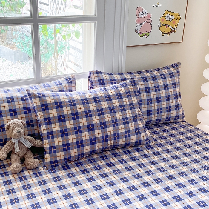 91家纺网 家纺一手货源 找家纺 友承家纺 2025新款芦荟棉亲肤四件套 百宝格