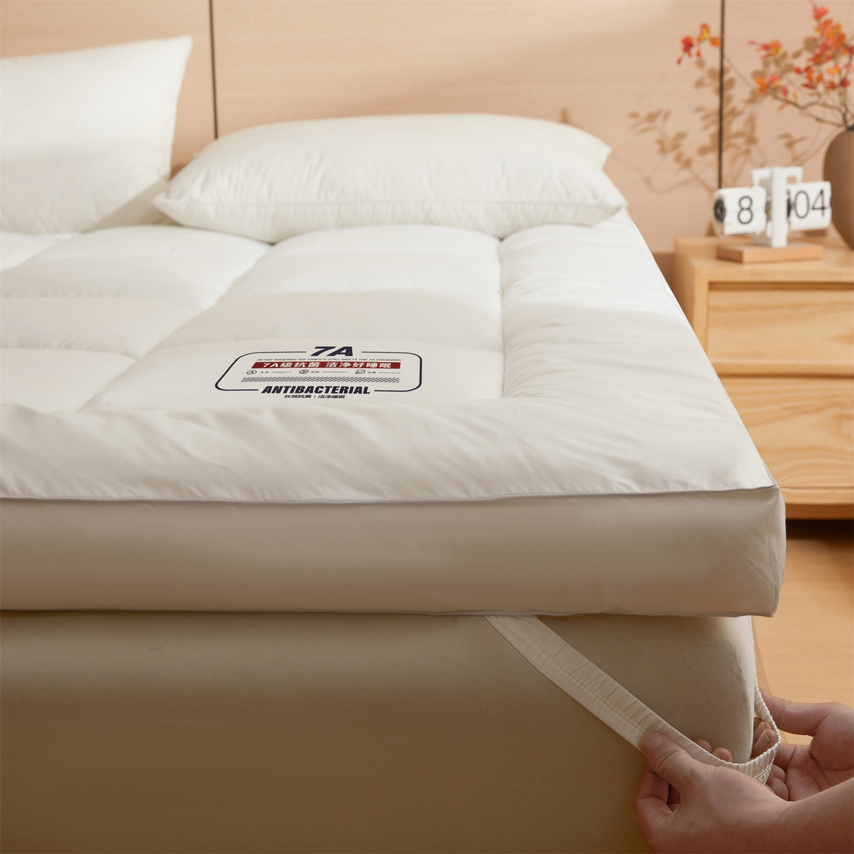 91家纺网 家纺一手货源 找家纺 （总）招财星2店仓储 2025新款酒店床垫学生宿舍单人床褥超厚榻榻米垫子不塌陷带质检报告买家秀