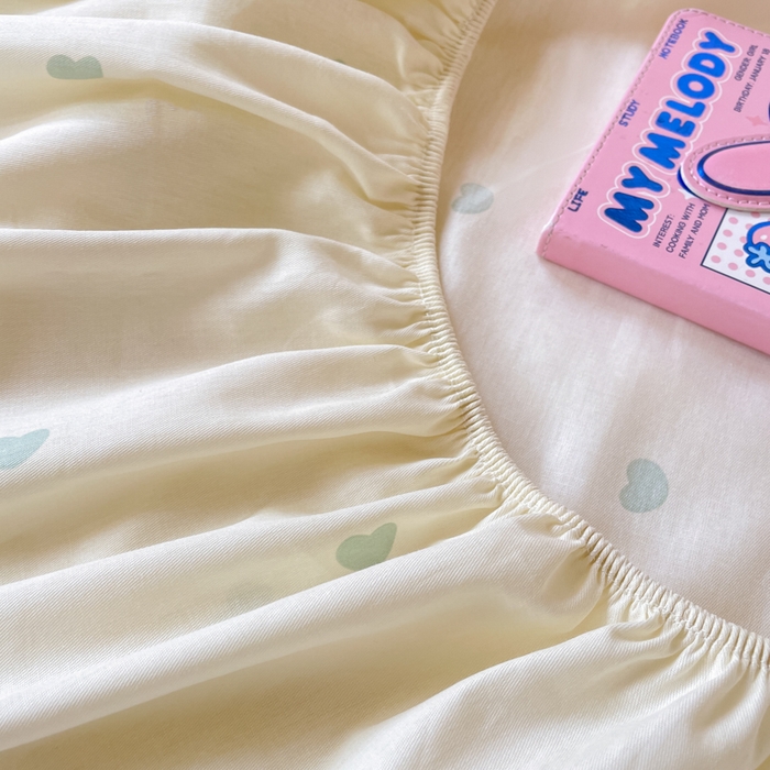 91家纺网 家纺一手货源 找家纺 吉象家纺 2025新款12868高支密全棉印花学生季三件套 甜美梦境