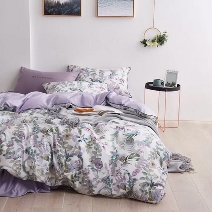 91家纺网 家纺一手货源 找家纺 （总）优然居家纺 2025新款60支数码印花麻绳款四件套