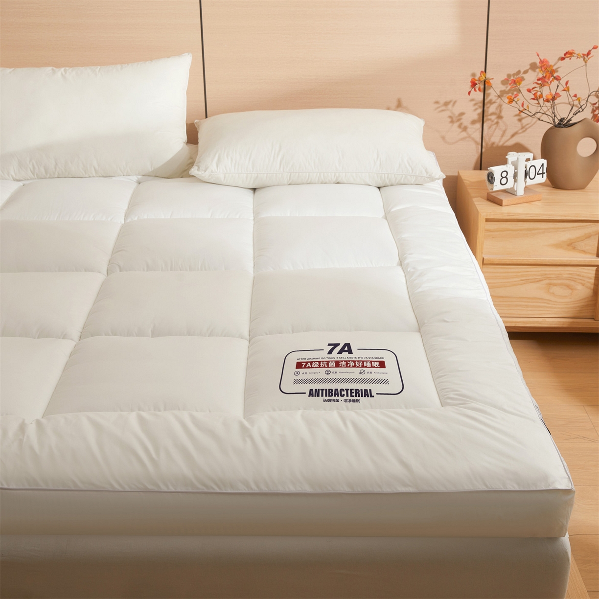 91家纺网 家纺一手货源 找家纺 （总）招财星2店仓储 2025新款酒店床垫学生宿舍单人床褥超厚榻榻米垫子不塌陷带质检报告买家秀