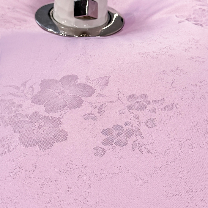 91家纺网 家纺一手货源 找家纺 世爵 2025新款水洗天丝提花锦缎四件套 鸢尾紫