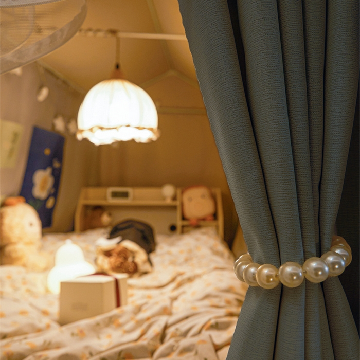 91家纺网 家纺一手货源 找家纺 （总）飞轮海蚊帐 2025新款雪尼尔花边款遮光学生蚊帐-XF-2